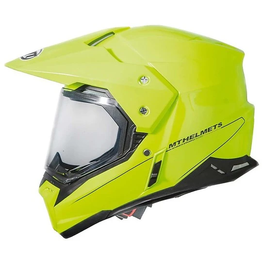 MT Helmets Casque De Moto Intégral Cross Enduro MT Casques Synchrony DuoSport SV Solid Yellow Fluo 3 MT Helmets Casque De Moto Intégral Cross Enduro MT Casques Synchrony DuoSport SV Solid Yellow Fluo