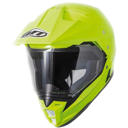 MT Helmets Casque De Moto Intégral Cross Enduro MT Casques Synchrony DuoSport SV Solid Yellow Fluo 4 MT Helmets Casque De Moto Intégral Cross Enduro MT Casques Synchrony DuoSport SV Solid Yellow Fluo – Image 2