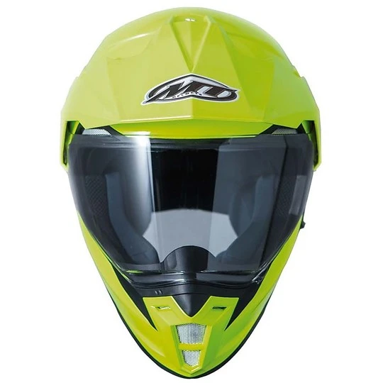 MT Helmets Casque De Moto Intégral Cross Enduro MT Casques Synchrony DuoSport SV Solid Yellow Fluo 5 MT Helmets Casque De Moto Intégral Cross Enduro MT Casques Synchrony DuoSport SV Solid Yellow Fluo – Image 3
