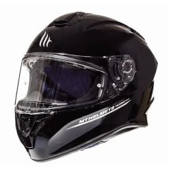 MT Helmets Casque De Moto Intégral MT Casques Targo Solid A1 Glossy Black