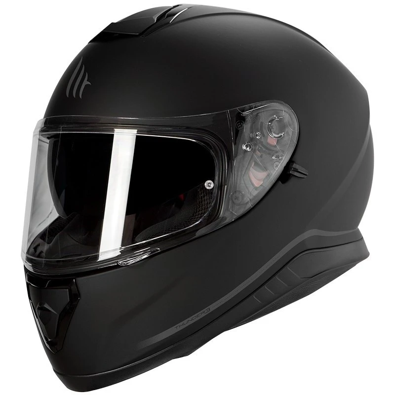 MT Helmets Casque De Moto Intégral MT Casques Thunder3 SV Solid Matt Black 3 MT Helmets Casque De Moto Intégral MT Casques Thunder3 SV Solid Matt Black