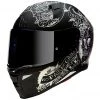 MT Helmets Casque De Moto Intégral Mt Helmet REVENGE 2 Skull & Roses A1 Matt Black -MT Helmets Shop casque de moto integral mt helmet revenge 2 skull roses a1 matt black 126108