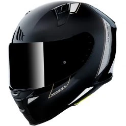 MT Helmets Casque De Moto Intégral Mt Helmet REVENGE 2 Solid A11 Glossy Black
