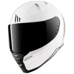 MT Helmets Casque De Moto Intégral Mt Helmet REVENGE 2 Solid Gloss White Pearl