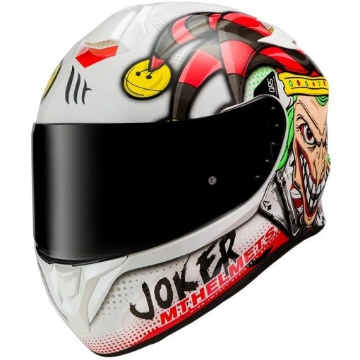 MT Helmets Casque De Moto Intégral Mt Helmet TARGO Joker A0 Pearl White -MT Helmets Shop casque de moto integral mt helmet targo joker a0 pearl white 126114