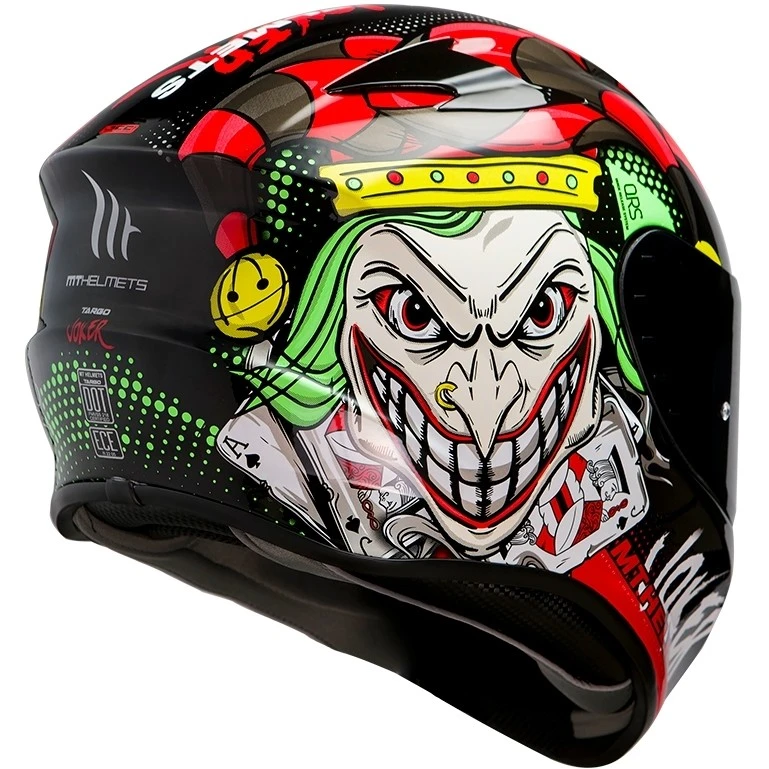 MT Helmets Casque De Moto Intégral Mt Helmet TARGO Joker A1 Glossy Black 4 MT Helmets Casque De Moto Intégral Mt Helmet TARGO Joker A1 Glossy Black – Image 2
