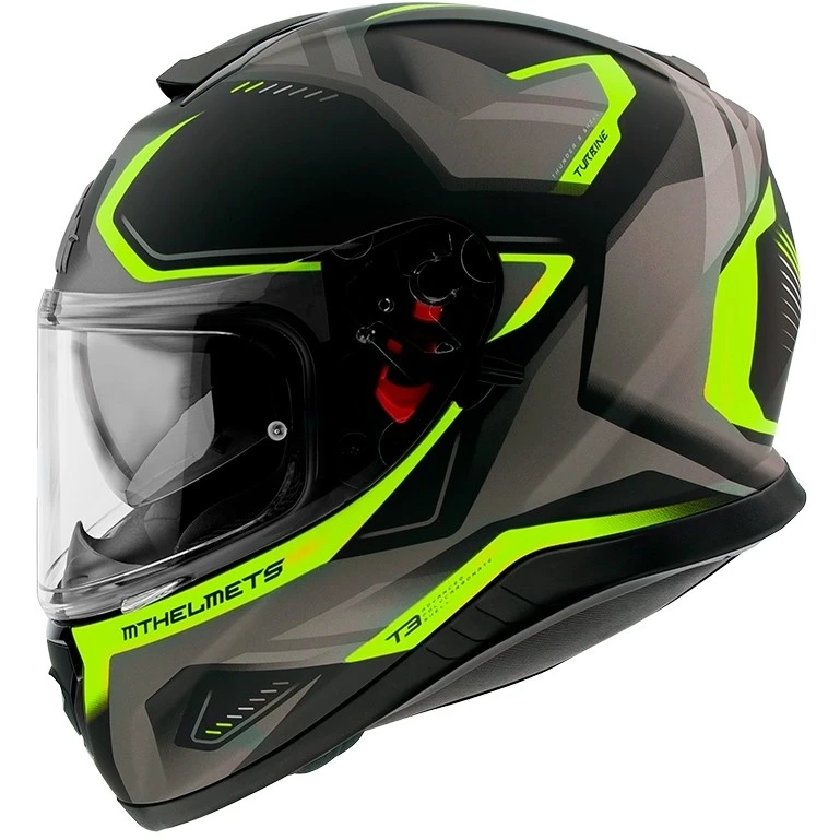MT Helmets Casque De Moto Intégral Mt Helmet THUNDER 3 Sv TURBINE C3 Matt Black Fluo Yellow 3 MT Helmets Casque De Moto Intégral Mt Helmet THUNDER 3 Sv TURBINE C3 Matt Black Fluo Yellow
