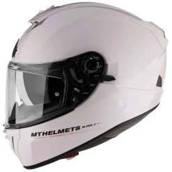 Casque De Moto Intégral MT Helmets Blade 2 Evo Double Visor Glossy White