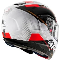 MT Helmets Casque De Moto Modulaire Approuvé P / J Mt Casque ATOM QUARK B5 Blanc Brillant Rouge 10 MT Helmets Casque De Moto Modulaire Approuvé P / J Mt Casque ATOM QUARK B5 Blanc Brillant Rouge -MT Helmets Shop casque de moto modulaire approuve p j mt casque atom quark b5 blanc brillant rouge 102718
