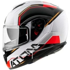 MT Helmets Casque De Moto Modulaire Approuvé P / J Mt Casque ATOM QUARK B5 Blanc Brillant Rouge 9 MT Helmets Casque De Moto Modulaire Approuvé P / J Mt Casque ATOM QUARK B5 Blanc Brillant Rouge -MT Helmets Shop casque de moto modulaire approuve p j mt casque atom quark b5 blanc brillant rouge 102720