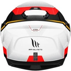 MT Helmets Casque De Moto Modulaire Approuvé P / J Mt Casque ATOM QUARK B5 Blanc Brillant Rouge 11 MT Helmets Casque De Moto Modulaire Approuvé P / J Mt Casque ATOM QUARK B5 Blanc Brillant Rouge -MT Helmets Shop casque de moto modulaire approuve p j mt casque atom quark b5 blanc brillant rouge 92971