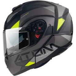 MT Helmets Casque De Moto Modulaire Approuvé P / J Mt Casque ATOM Sv W17 B2 Brillant Et Gris Mat -MT Helmets Shop casque de moto modulaire approuve p j mt casque atom sv w17 b2 brillant et gris mat 122793