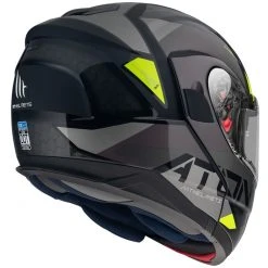 MT Helmets Casque De Moto Modulaire Approuvé P / J Mt Casque ATOM Sv W17 B2 Brillant Et Gris Mat -MT Helmets Shop casque de moto modulaire approuve p j mt casque atom sv w17 b2 brillant et gris mat 122795