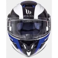 MT Helmets Casque De Moto Modulaire MT Casques ATOM Sv Tarmac Noir Blanc Bleu -MT Helmets Shop casque de moto modulaire mt casques atom sv tarmac noir blanc bleu 56136