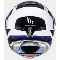 MT Helmets Casque De Moto Modulaire MT Casques ATOM Sv Tarmac Noir Blanc Bleu -MT Helmets Shop casque de moto modulaire mt casques atom sv tarmac noir blanc bleu 56137