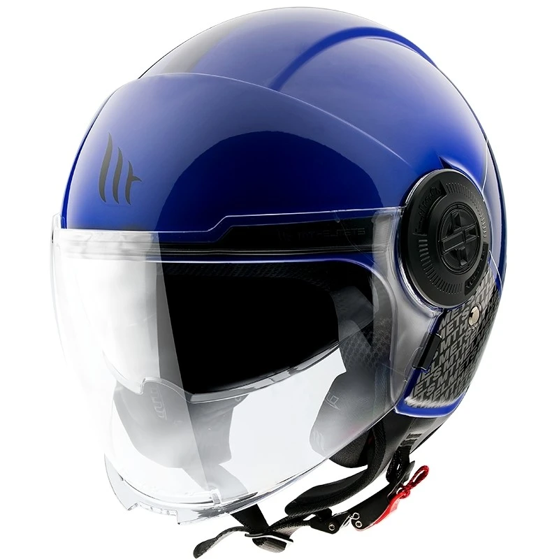 MT Helmets Casque Demi-Jet Mt Casque VIALE Sv BREAK A7 Glossy Blue 3 MT Helmets Casque Demi-Jet Mt Casque VIALE Sv BREAK A7 Glossy Blue