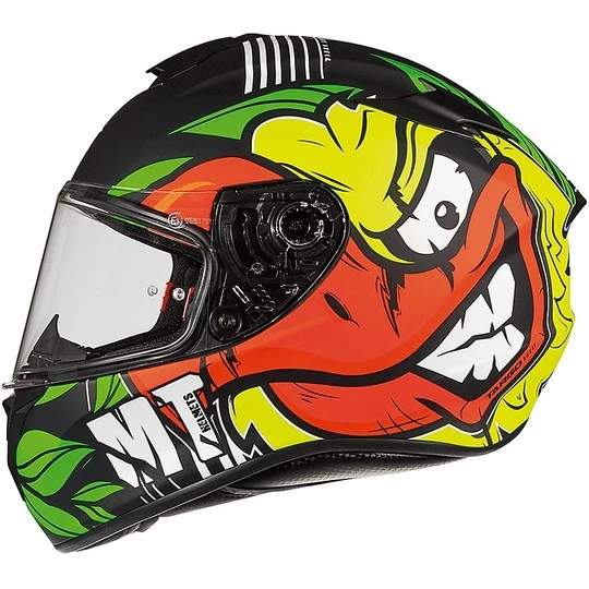 MT Helmets Casque Intégral Moto Casques MT TARGO TRUCK A2 Noir Mat Jaune Fluo 4 MT Helmets Casque Intégral Moto Casques MT TARGO TRUCK A2 Noir Mat Jaune Fluo – Image 2