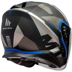 MT Helmets Casque Jet Mt Casque THUNDER Sv Jet BOW A3 Noir Mat Bleu -MT Helmets Shop casque jet mt casque thunder sv jet bow a3 noir mat bleu 103303