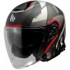 MT Helmets Casque Jet Mt Helmet THUNDER Sv Jet BOW A5 Noir Mat Rouge -MT Helmets Shop casque jet mt helmet thunder sv jet bow a5 noir mat rouge 103297