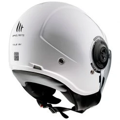 MT Helmets Casque Moto Demi-Jet Mt Casque VIALE Sv Solid A0 Glossy White 7 MT Helmets Casque Moto Demi-Jet Mt Casque VIALE Sv Solid A0 Glossy White -MT Helmets Shop casque moto demi jet mt casque viale sv solid a0 glossy white 102754