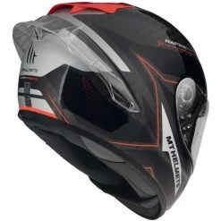 MT Helmets Casque Moto Intégral Casque Mt RAPIDE PRO MASTER B5 Rouge Fluo Brillant -MT Helmets Shop casque moto integral casque mt rapide pro master b5 rouge fluo brillant 141148