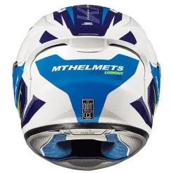 MT Helmets Casque Moto Intégral MT Casques KRE En Fibre G6 LookOut Blanc Brillant -MT Helmets Shop casque moto integral mt casques kre en fibre g6 lookout blanc brillant 54775