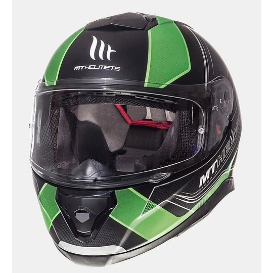 MT Helmets Casque Moto Intégral MT Casques Thunder3 SV Trace Noir Vert Fluo Matt 4 MT Helmets Casque Moto Intégral MT Casques Thunder3 SV Trace Noir Vert Fluo Matt – Image 2