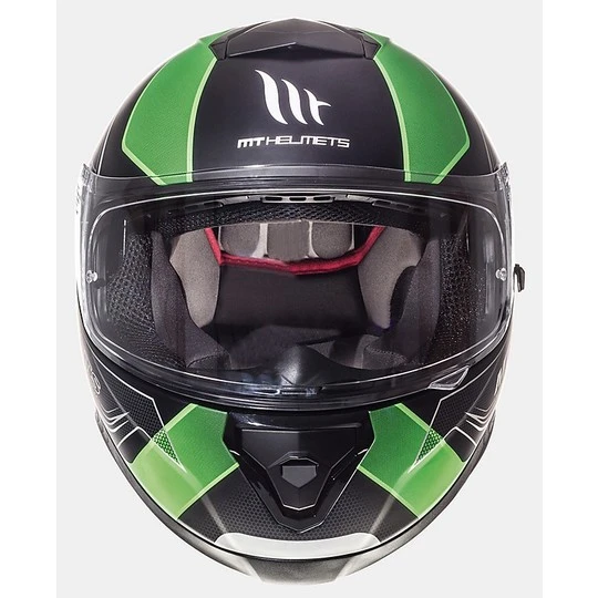 MT Helmets Casque Moto Intégral MT Casques Thunder3 SV Trace Noir Vert Fluo Matt 5 MT Helmets Casque Moto Intégral MT Casques Thunder3 SV Trace Noir Vert Fluo Matt – Image 3