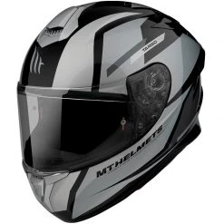 MT Helmets Casque Moto Intégral Mt Helmet TARGO PRO Sound A2 Glossy Grey