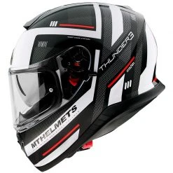 MT Helmets Casque Moto Intégral Mt Helmet THUNDER 3 Sv CARRY E0 Glossy White -MT Helmets Shop casque moto integral mt helmet thunder 3 sv carry e0 glossy white 135705