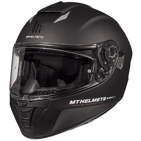 Casque Moto Intégral MT Helmets Blade 2 Evo Double Visor A1 Matt Black 4 Casque Moto Intégral MT Helmets Blade 2 Evo Double Visor A1 Matt Black – Image 2