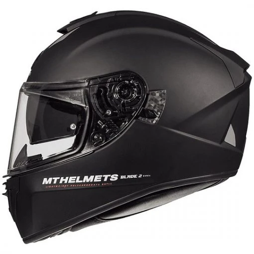 Casque Moto Intégral MT Helmets Blade 2 Evo Double Visor A1 Matt Black -MT Helmets Shop casque moto integral mt helmets blade 2 evo double visor a1 matt black 92894