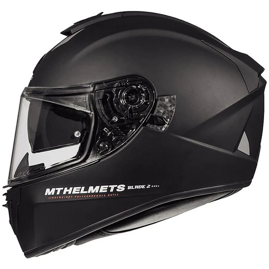 Casque Moto Intégral MT Helmets Blade 2 Evo Double Visor A1 Matt Black 3 Casque Moto Intégral MT Helmets Blade 2 Evo Double Visor A1 Matt Black