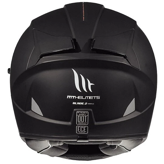 Casque Moto Intégral MT Helmets Blade 2 Evo Double Visor A1 Matt Black 6 Casque Moto Intégral MT Helmets Blade 2 Evo Double Visor A1 Matt Black – Image 4