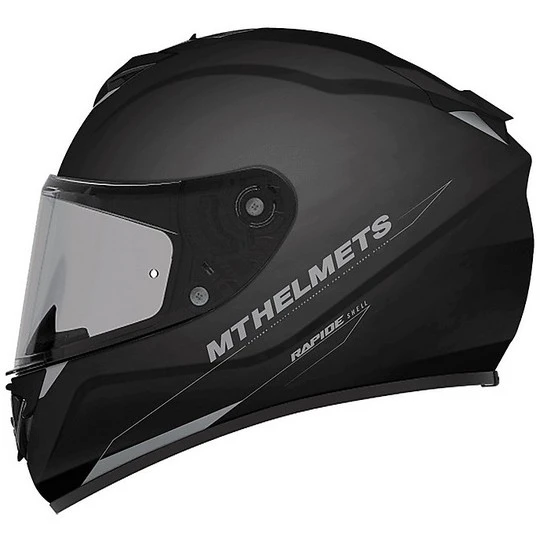 Casque Moto Intégral MT Helmets Rapide Mono A1 Matt Black 3 Casque Moto Intégral MT Helmets Rapide Mono A1 Matt Black