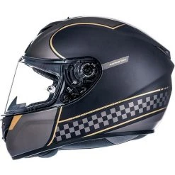 Casque Moto Intégral MT Helmets Rapide Revival A1 Matt Black
