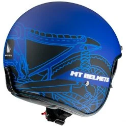 MT Helmets Casque Moto Jet Custom MT Casques Le Mans 2 SV CAFE 'RACER B7 Matt Blue 7 MT Helmets Casque Moto Jet Custom MT Casques Le Mans 2 SV CAFE 'RACER B7 Matt Blue -MT Helmets Shop casque moto jet custom mt casques le mans 2 sv cafe racer b7 matt blue 118762