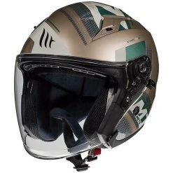 MT Helmets Casque Moto Jet Double Visor MT Casques AVENUE SV SIDEWAY J9 Or Poli -MT Helmets Shop casque moto jet double visor mt casques avenue sv sideway j9 or poli 71002