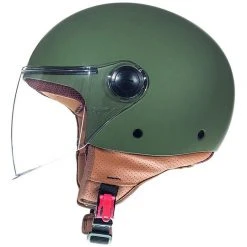 MT Helmets Casque Moto Jet MT Casques STREET A6 Solid Matt Green -MT Helmets Shop casque moto jet mt casques street a6 solid matt green 55868