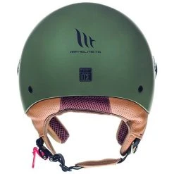 MT Helmets Casque Moto Jet MT Casques STREET A6 Solid Matt Green -MT Helmets Shop casque moto jet mt casques street a6 solid matt green 55871