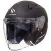 Casque Moto Jet MT Helmets Avenue SV Solid Matt Black