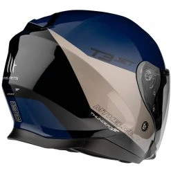 Casque Moto Jet MT Helmets Thunder3 SV Jet Xpert A17 Bleu Brillant -MT Helmets Shop casque moto jet mt helmets thunder3 sv jet xpert a17 bleu brillant 149649