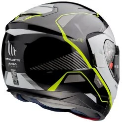MT Helmets Casque Moto Modulaire Approuvé P / J Mt Casque ATOM Sv OPENED B3 Blanc Brillant Jaune Fluo -MT Helmets Shop casque moto modulaire approuve p j mt casque atom sv opened b3 blanc brillant jaune fluo 122778