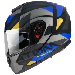 MT Helmets Casque Moto Modulaire Approuvé P / J Mt Casque ATOM Sv W17 A2 Gris Mat -MT Helmets Shop casque moto modulaire approuve p j mt casque atom sv w17 a2 gris mat 122809