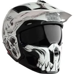 MT Helmets Casque Moto Mt Casque STREETFIGHTER Sv DARKNESS A1 Noir Brillant Blanc -MT Helmets Shop casque moto mt casque streetfighter sv darkness a1 noir brillant blanc 139211