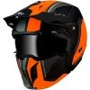 MT Helmets Casque Moto Trial Mt Helmet STREETFIGHTER Exrta Sv TWIN C4 Matt Orange Fluo -MT Helmets Shop casque moto trial mt helmet streetfighter exrta sv twin c4 matt orange fluo 102937