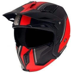 MT Helmets Shop -MT Helmets Shop casque moto trial mt helmet streetfighter exrta sv twin c5 matt red 102939