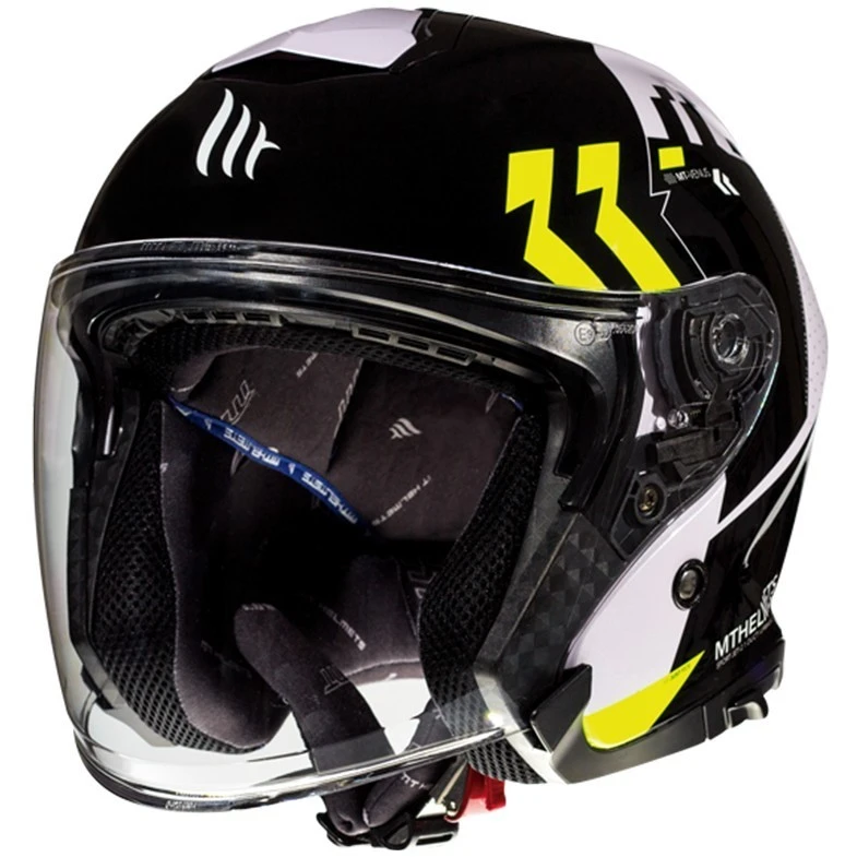 MT Helmets Casque MotoJet Double Visor MT Casques THUNDER 3 SV Jet Venus A3 Fluo Yellow 3 MT Helmets Casque MotoJet Double Visor MT Casques THUNDER 3 SV Jet Venus A3 Fluo Yellow