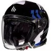 MT Helmets Casque MotoJet Double Visor MT Casques THUNDER 3 SV Jet Venus A7 Blue Fluo Glossy -MT Helmets Shop casque motojet double visor mt casques thunder 3 sv jet venus a7 blue fluo glossy 135718