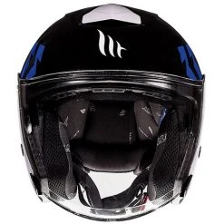 MT Helmets Casque MotoJet Double Visor MT Casques THUNDER 3 SV Jet Venus A7 Blue Fluo Glossy -MT Helmets Shop casque motojet double visor mt casques thunder 3 sv jet venus a7 blue fluo glossy 70993